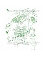 Crankcase per Kawasaki Ninja 650 2014
