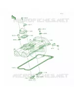 Cylinder Head Cover per Kawasaki Ninja 650 2014