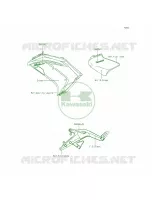 DecalsGreenECF per Kawasaki Ninja 650 2014