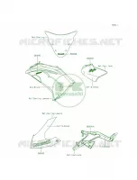 DecalsM.S.BlackEFF per Kawasaki Ninja 650 2014