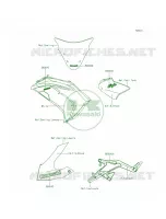 DecalsP.F.S.WhiteEFF per Kawasaki Ninja 650 2014