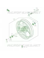 Front Wheel per Kawasaki Ninja 650 2014