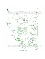 Fuel Evaporative SystemCA per Kawasaki Ninja 650 2014