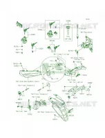 Ignition SwitchLocksReflectors per Kawasaki Ninja 650 2014