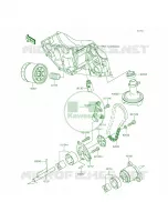 Oil PumpOil Filter per Kawasaki Ninja 650 2014