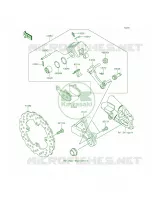 Rear Brake per Kawasaki Ninja 650 2014