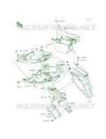 Rear Fenders per Kawasaki Ninja 650 2014