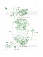 Crankcase per Kawasaki Ninja 300 2014