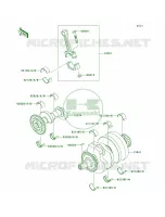 Crankshaft per Kawasaki Ninja 300 2014