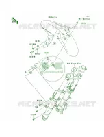 Front Fenders per Kawasaki Ninja 300 2014
