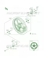 Front WheelAESA per Kawasaki Ninja 300 2014