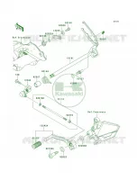 Gear Change Mechanism per Kawasaki Ninja 300 2014