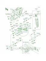 SuspensionShock Absorber per Kawasaki Ninja 300 2014