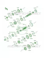 Transmission per Kawasaki Ninja 300 2014