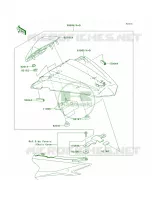 AccessorySingle Seat Cover per Kawasaki Ninja 300 SE 2014