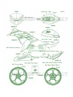 DecalsGreenADFACN per Kawasaki Ninja 300 SE 2014