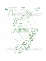 Front Fenders per Kawasaki Ninja 300 SE 2014