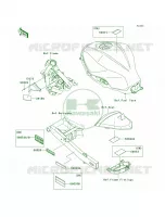 Labels per Kawasaki Ninja 300 SE 2014