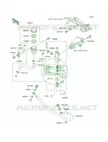 Rear Master Cylinder per Kawasaki Ninja 300 SE 2014