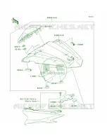 AccessorySingle Seat Cover per Kawasaki Ninja 300 SE 2014