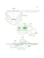 DecalsEbonyADF per Kawasaki Ninja 300 SE 2014