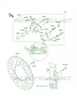 Front Brake per Kawasaki Ninja 300 SE 2014