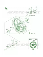 Front WheelADFAEFADFACN per Kawasaki Ninja 300 SE 2014