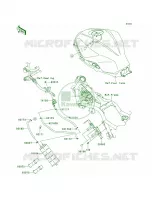 Fuel Evaporative SystemADFADFACA per Kawasaki Ninja 300 SE 2014