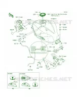 Fuel TankAEFA per Kawasaki Ninja 300 SE 2014