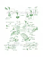 Ignition SwitchLocksReflectors per Kawasaki Ninja 300 SE 2014
