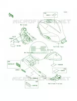 Labels per Kawasaki Ninja 300 SE 2014