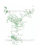 Oil PumpOil Filter per Kawasaki Ninja 300 SE 2014