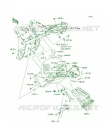 Rear Fenders per Kawasaki Ninja 300 SE 2014
