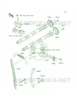 CamshaftsTensioner per Kawasaki Versys 1000 2014