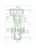 Crankcase Bolt Pattern per Kawasaki Versys 1000 2014