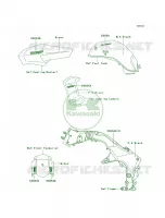 DecalsGreenAEF per Kawasaki Versys 1000 2014