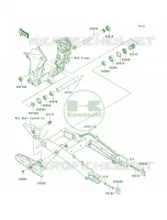 Swingarm per Kawasaki Versys 1000 2014