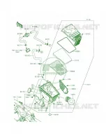 Air Cleaner per Kawasaki Z250SL 2014