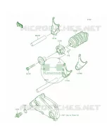 Gear Change DrumShift Forks per Kawasaki Z250SL 2014