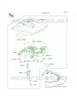 AccessorySingle Seat Cover per Kawasaki Ninja 1000 ABS 2013