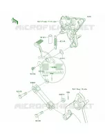 Brake PedalTorque Link per Kawasaki Ninja 1000 ABS 2013