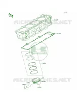 CylinderPistons per Kawasaki Ninja 1000 ABS 2013