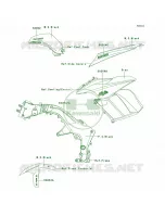 DecalsBlackHCF per Kawasaki Ninja 1000 ABS 2013