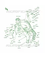 Engine Mount per Kawasaki Ninja 1000 ABS 2013