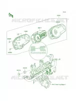 Meters per Kawasaki Ninja 1000 ABS 2013