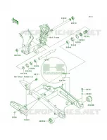 Swingarm per Kawasaki Ninja 1000 ABS 2013