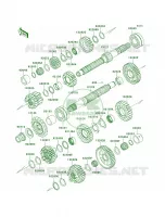 Transmission per Kawasaki Ninja 1000 ABS 2013