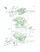 Crankcase per Kawasaki Ninja 300  2013