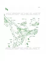 Frame Fittings per Kawasaki Ninja 300  2013
