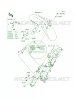 Front Fenders per Kawasaki Ninja 300  2013